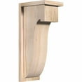 thumbnail image 1 of 7 1/2"W x 10"D x 22"H Del Monte Smooth Corbel w/Backplate, Douglas Fir, 1 of 9