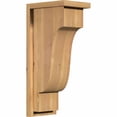 thumbnail image 1 of 7 1/2"W x 10"D x 22"H Newport Smooth Corbel w/Backplate, Western Red Cedar, 1 of 9