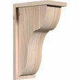 thumbnail image 1 of 7 1/2"W x 12"D x 20"H Carmel Smooth Corbel w/Backplate, Douglas Fir, 1 of 9