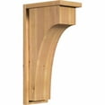 thumbnail image 1 of 7 1/2"W x 12"D x 24"H Huntington Smooth Corbel w/Backplate, Western Red Cedar, 1 of 9