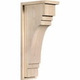 thumbnail image 1 of 7 1/2"W x 12"D x 28"H Pescadero Smooth Corbel w/Backplate, Douglas Fir, 1 of 9