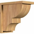 thumbnail image 1 of 7 1/2"W x 14"D x 14"H Ridgewood Smooth Corbel w/Backplate, Western Red Cedar, 1 of 9