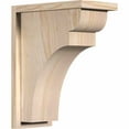 thumbnail image 1 of 7 1/2"W x 14"D x 18"H Yorktown Smooth Corbel w/Backplate, Douglas Fir, 1 of 9