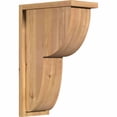 thumbnail image 1 of 7 1/2"W x 14"D x 22"H Crestline Smooth Corbel w/Backplate, Western Red Cedar, 1 of 9