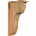 thumbnail image 1 of 7 1/2"W x 14"D x 26"H Carmel Smooth Corbel w/Backplate, Western Red Cedar, 1 of 9