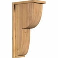 thumbnail image 1 of 7 1/2"W x 14"D x 26"H Crestline Smooth Corbel w/Backplate, Western Red Cedar, 1 of 9