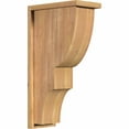 thumbnail image 1 of 7 1/2"W x 14"D x 26"H Ridgewood Smooth Corbel w/Backplate, Western Red Cedar, 1 of 9