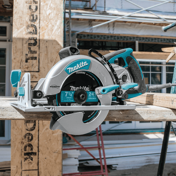 7-1/4 In. Magnesium Worm Drive Circular Saw - Single Pack  Heavy-Duty Construction, Professional Use