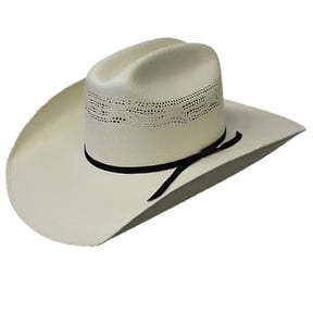 7 1/4 Lone star Hat Biz Mens Fisher Bangora Straw Western Hat Natural