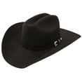 thumbnail image 1 of 7 1/4 Stetson Black Oak Ridge Western Buckle Cowboy 2X Felt Blend Hats Black, 1 of 5
