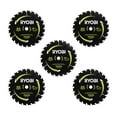 thumbnail image 1 of 7-1/4" x 24T Carbide Teeth Thin Kerf Circular Saw Blade Set (5 Piece), 1 of 3