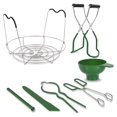 7 in 1 Canning Kit Include Steamer Rack,Canning Funnel,Jar Lifter