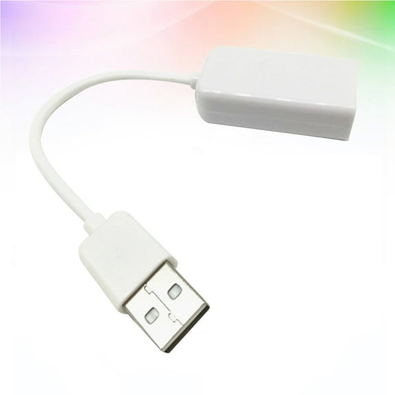 7.1 Channel Sound Card Sound with Cable Line Notebook Sound Card USB Audio Adapter Card Sound for Notebook Sound Card