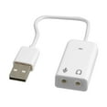thumbnail image 1 of 7.1 Channel USB 2.0 3D Sound Card Audio Adapter Adaptor Cable, 1 of 1