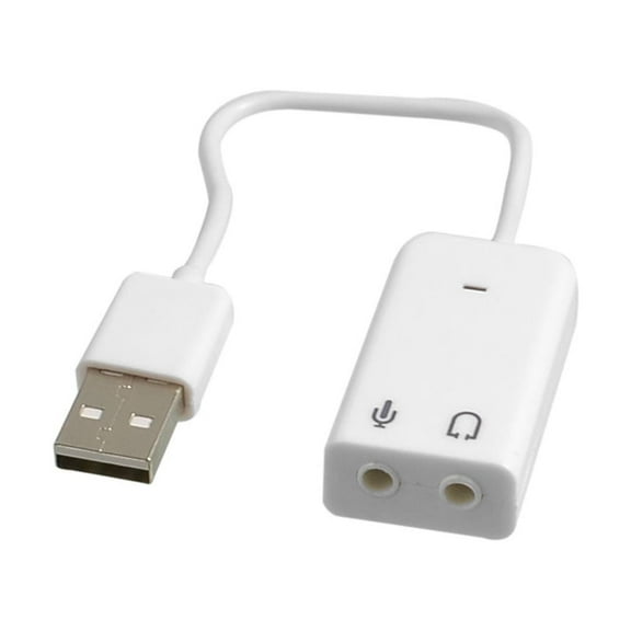 7.1 Channel USB 2.0 3D Sound Card Audio Adapter Adaptor Cable