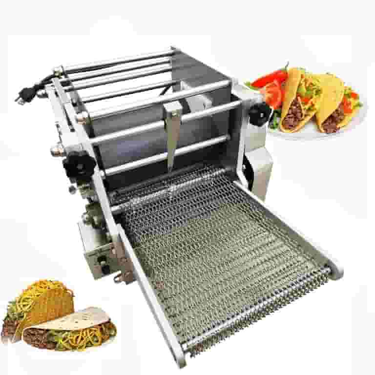 Macchina Per Tortillas E Piadine Qussse - 1200W, Acciaio Inox, Rivestimento Antiaderente, 26cm