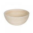 thumbnail image 1 of 7.1 Inch Bread Banneton Round Proofing Basket with Removable Lining Handmade Natural Rattan Basket for Dough,  for Homemade Crusty Fresh, Easy to Bake Bread, Perfect for Artisan, 1 of 7