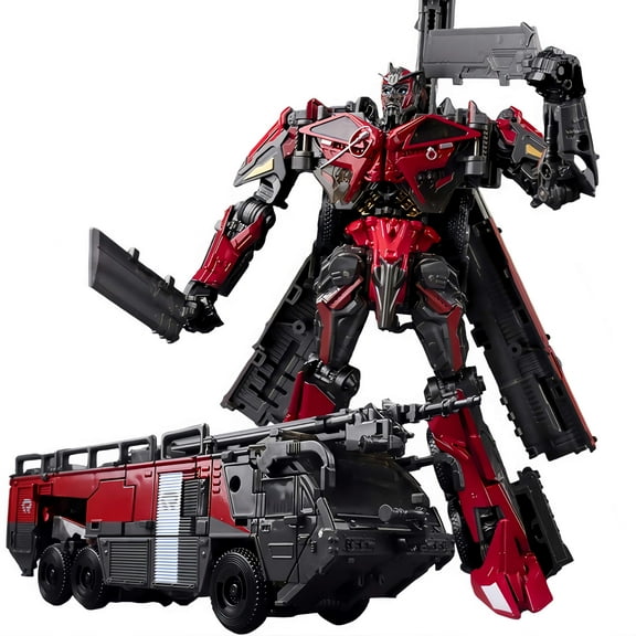 7.1-Inch SS61 Voyager Class Fire Engine Robot - Studio Series Style, with Accessories, Transforming Action Figure