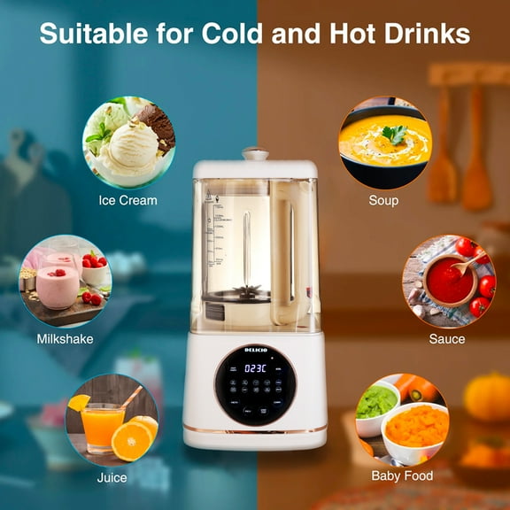 7 in 1 Multi-Functional Blender Professional Blender for Kitchen, CountertopBlender for Smoothies/Shakes/lce Crush, Blenderand Food Processor Combo with 3L Pitcher,Vegetable Chopper and Grinding Cup