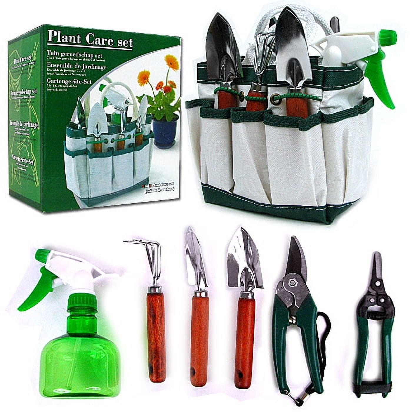 7.25 in. 7-in-1 Plant Care Garden Tool Set with Bag 7.25 in. 7-in-1 Plant Care Garden Tool Set with Bag