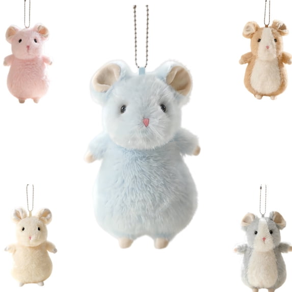 7.1'' Stuffed Plush Mouse Dolls, Cute Soft Animals Plushie Pranks Spoof Stuff Toys Gifts&Home Decor