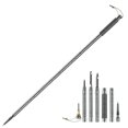 7 IN 1 Trekking Pole Tactical Walking Stick, Retractable Outdoor ...