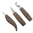 thumbnail image 1 of 7 in 1 Wood Carving Tools Kit with Carving Hook Knife Wood Whittling Knife Chip Carving Knife Gloves Carving Knife Sharpener for Beginners Woodworking kit, 1 of 11
