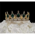 thumbnail image 1 of 7.1 oz Emerald Queen Crown Cake Topper, 1 of 1