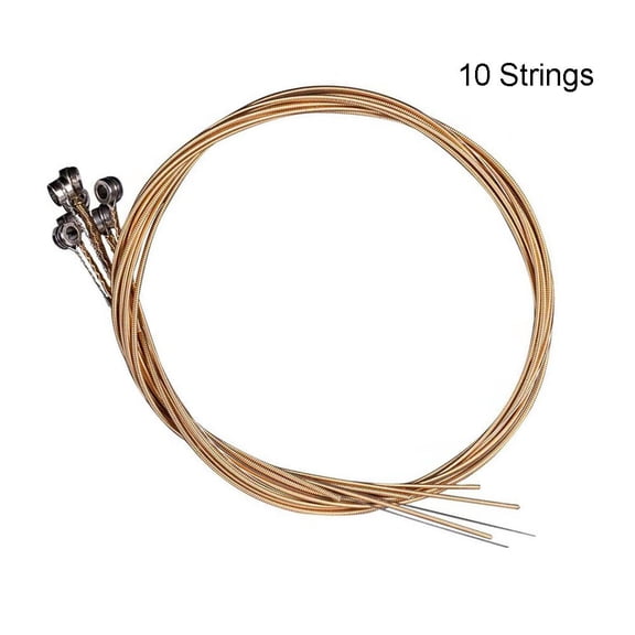 7 10 1619 21 24Strings Lyre Brass Strings Set Lyre Harp Nylon String Replacement