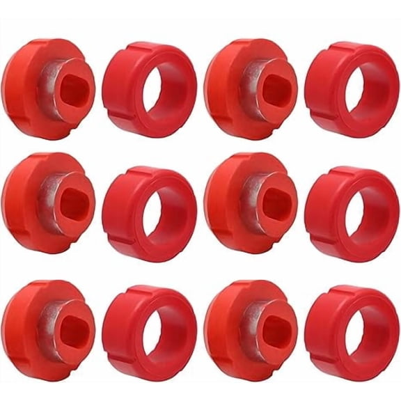7-108 12PCS Polyurethane Body Mount Bushing Kit Fits Chevy C10 C20 K10 K20 K30 GMC C1500 C2500 K1500 K2500 1981-1987