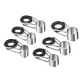 thumbnail image 1 of 7-11.5mm Tube Dia Iron Fishing Rod Guide Repair Kit Set Line Ring, 30 Pack, 1 of 5