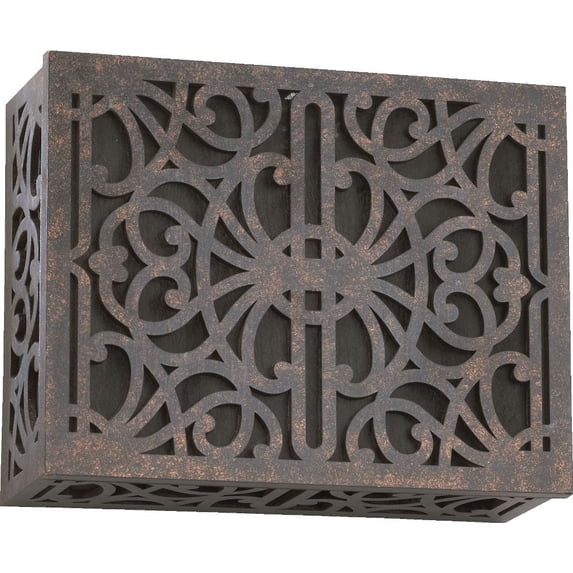 7-115-044 Quorum Lighting Accessory - 7.75 Inch Surface Mount Chime Grill-Toasted Sienna Finish