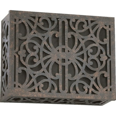 7-115-044-Quorum Lighting-Accessory - 7.75 Inch Surface Mount Chime Grill-Toasted Sienna Finish