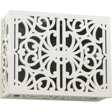 7-115-08-Quorum Lighting-Accessory - 7.75 Inch Surface Mount Chime Grill-Studio White Finish