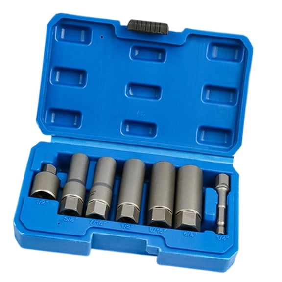 7/11Pcs Damaged Screw Extractor Drill Bit Speed Out Bolt Extractor Removal Tool