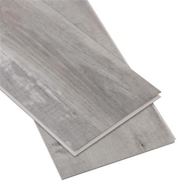 7.12 x 48 in. Gray Ash Vinyl Plank Flooring - 23.77 Sq ft.
