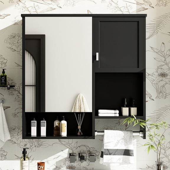 7.12in Width, Painted MDF - Hidden Shelves for Privacy - Used in Bedroom - Keep Personal Things Secret