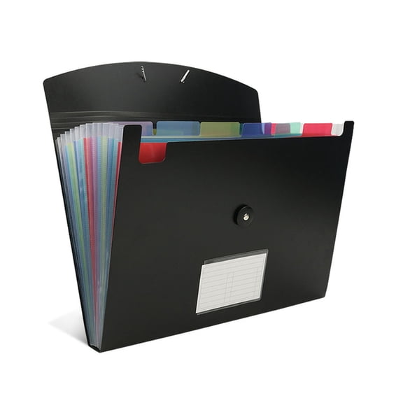 7/13 Pockets File Folder Accordions Document Organizers Document Storage Bag File Folder Receipt Organizers