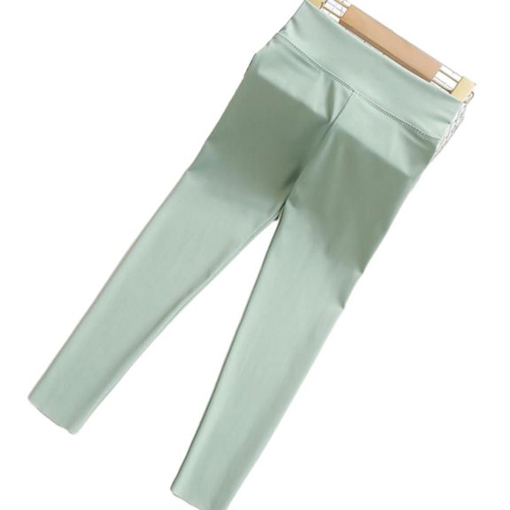 7-13T Girls Footless Leggings Kid Skinny Tights Yoga Trousers Slim Ankle Length Legging Pants