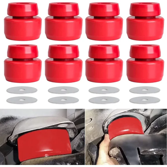 7-141-BL Body and Cab Mount Bushing Kit For 1999-2014 Chevy Silverado GMC Sierra