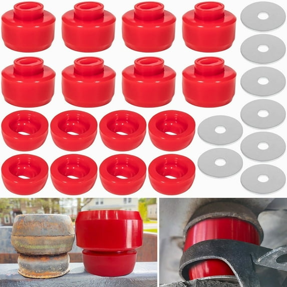7-141 Body Cab Mount Bushing Kit For 1999-2014 Chevy Silverado 1500 GMC Sierra