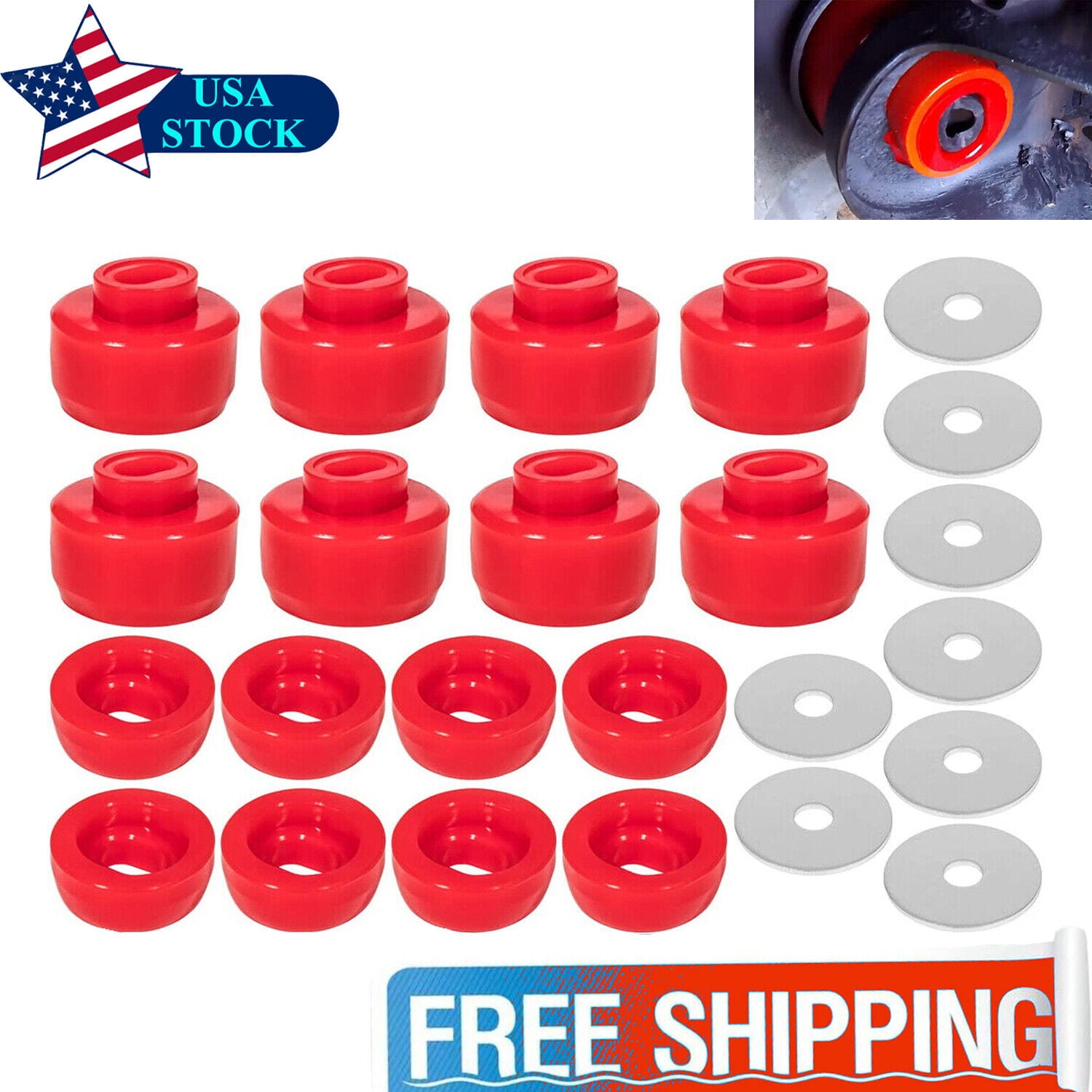 Whiteline Body Mount Bushing Set - Chevrolet Silverado 2500 HD Classic 2007