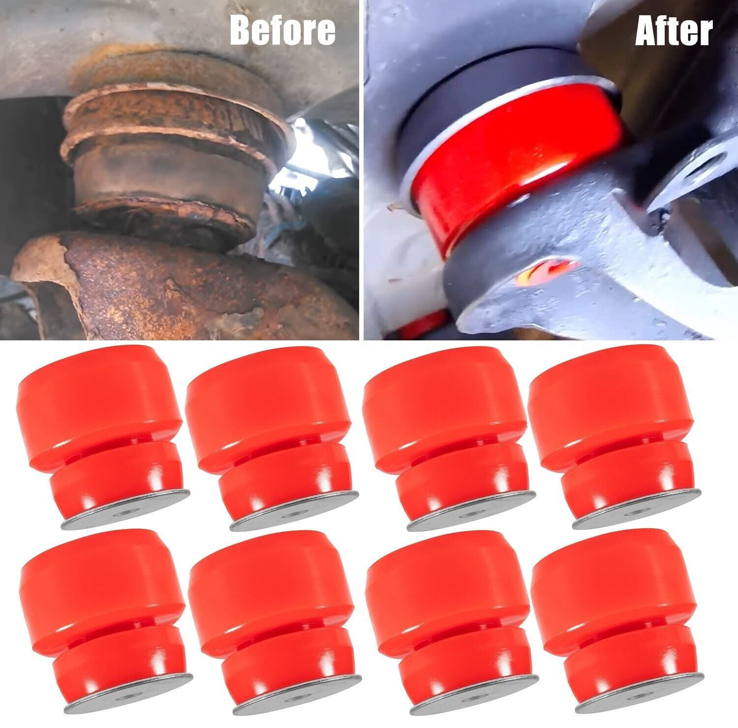 7-141 For 1999-2014 Chevy Silverado GMC Sierra Cab Mount Bushing Kit 16 Pc 7-141 For 1999-2014 Chevy Silverado GMC Sierra Cab Mount Bushing Kit 16 Pc