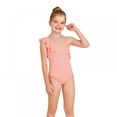 thumbnail image 1 of 7-14Y Girls Summer One-Piece Bikinis Swimsuits, Uccdo Big Girls Ruffled Strap Bathing Suit Beach Swimwear, 1 of 6
