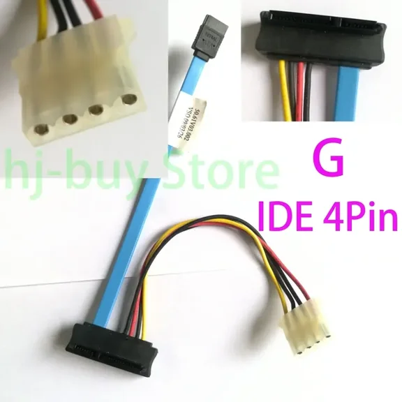 7+15 22P to SATA Hard Disk Drive IDE EH FDD XH2.54 PH2.0 2Pin 4pin PC Power Data Cable 2in1 For HTPC HIN MINI ITX Mainboard Cord