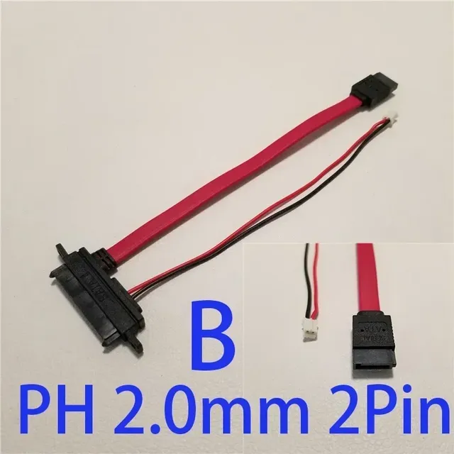 7+15 22P to SATA Hard Disk Drive IDE EH FDD XH2.54 PH2.0 2Pin 4pin PC Power Data Cable 2in1 For HTPC HIN MINI ITX Mainboard Cord