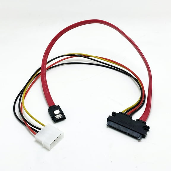 7+15 22Pin Serial ATA SATA to IDE 4P Hard Drive Power Adapter Cable