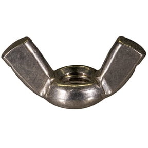 7/16"-14 18-8 Stainless Steel Coarse Thread Wing Nuts (4 pcs.)