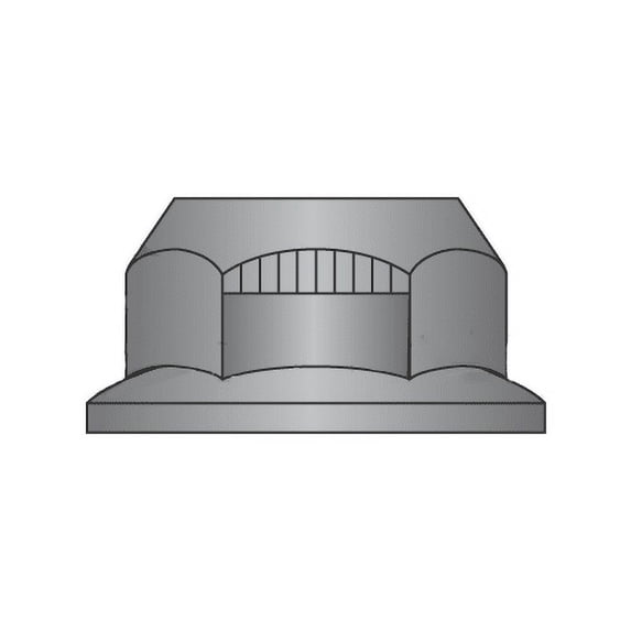 7/16-14 Flanged Stover Locknuts / Grade G / Black Phosphate (Quantity: 950 pcs)