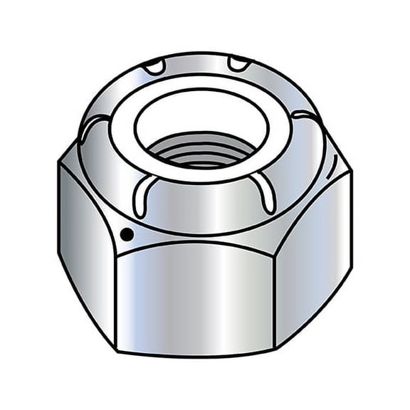 7/16-14 Nylon Insert Hex Locknut NE Light Hex Standard Height Grade 5 Zinc (Pack Qty 1,500) BC-43NS5